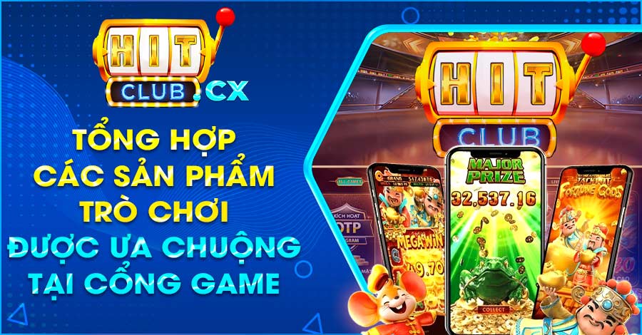 Tổng hợp các sản phẩm trò chơi được ưa chuộng tại cổng game