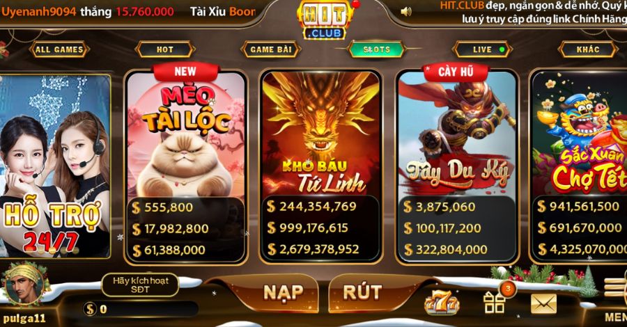 top game nổ hũ uy tín